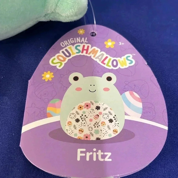Squishmallows clip frog Fritz. NWT - Picture 4 of 5